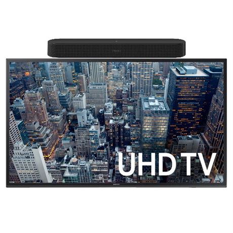 Samsung 48" UHD 4K Flat Smart TV & Sonos Beam Sound Bar