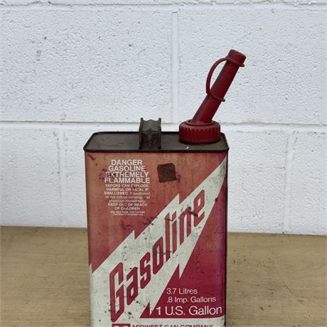 Midwest Can Company Gas Can