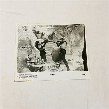 Conan The Barbarian Original Press Photo