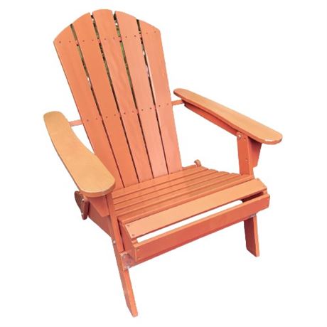 Painted Folding Adirondack Chair