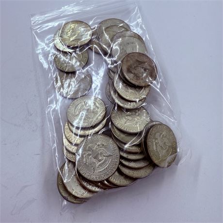 $20 Kennedy 40% Silver Half Dollars