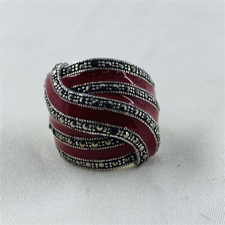 12.2g Sterling Ring Size 9