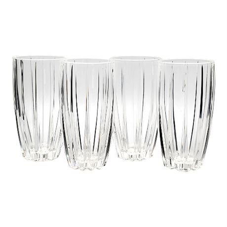 Marquis by Waterford "Omega" Crystal Highball Glasses, Set of 4 (1 of 4)