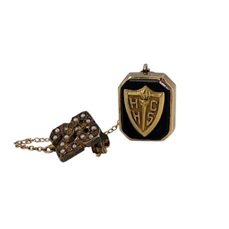 Vintage High School Pin Class of '28