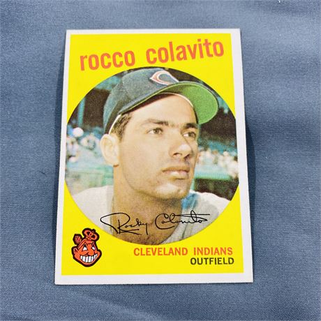 1959 Topps Rocky Colavito #420