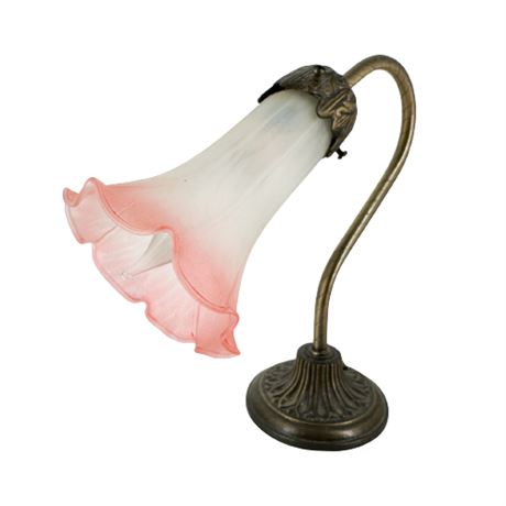 Robert Tsai Gooseneck Pond Lily Table Lamp