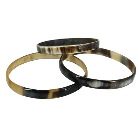 Lot of Vintage Horn Bracelets