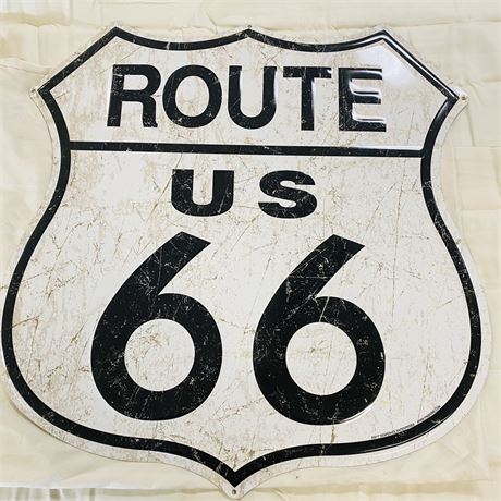 22x23” Route 66 Metal Sign