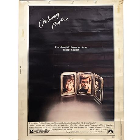 Original 1980 "Ordinary People" Theater Movie Poster