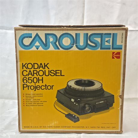 Unopened VTG Kodak Carousel