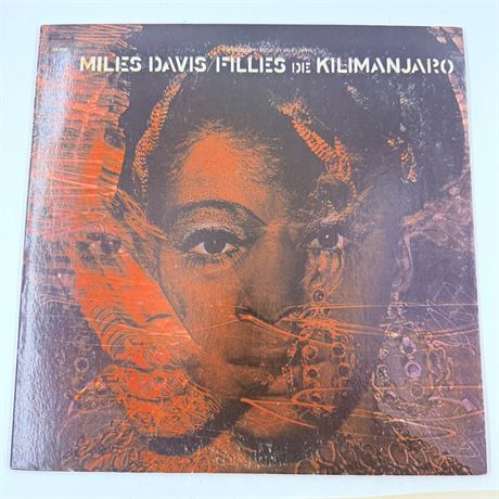 Miles Davis Filles De Kilimanjaro Vinyl Record