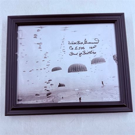 Band of Brothers Wild Bill Guarnere Signed Photograph