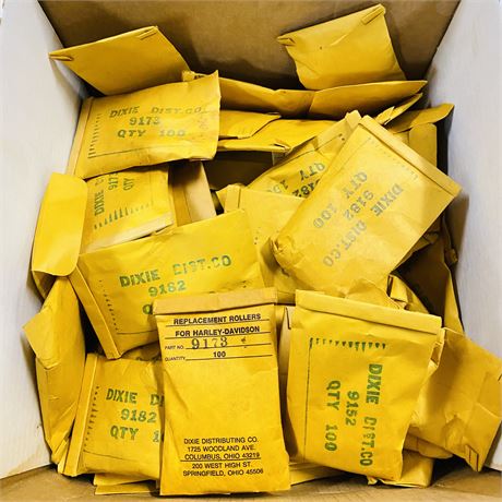 Thousands of NOS Harley Davidson Bearings