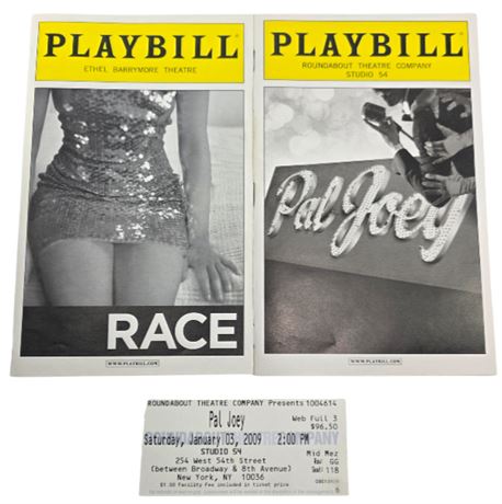 James Spader, Martha Plimpton, Stockard Channing--Lot of 2 Broadway Playbills