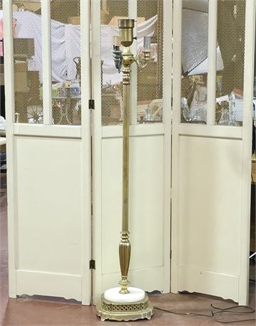 Vintage 4 Socket Electric Floor Lamp