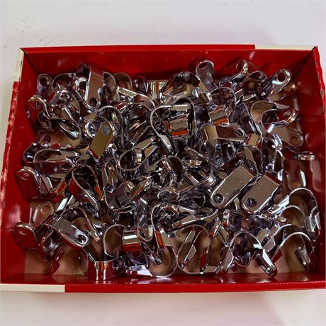 100 NOS Mirror Clamps