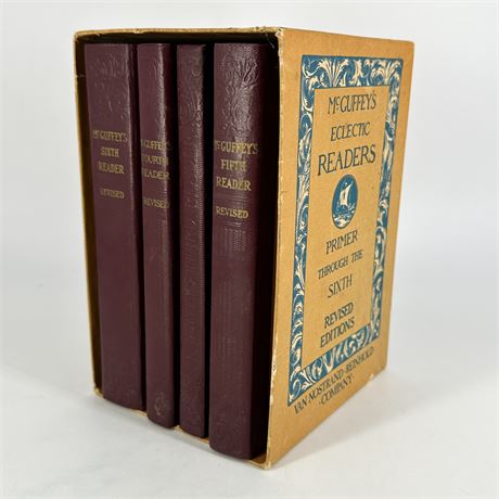 Lot of Vintage McGuffey's Eclectic Reader Books Revised Edition