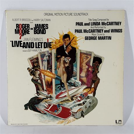 "Live And Let Die (Original Motion Picture Soundtrack)" LP