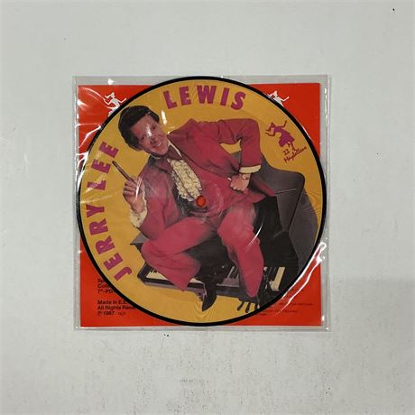 Jerry Lee Lewis Picture Disc Vinyl Record
