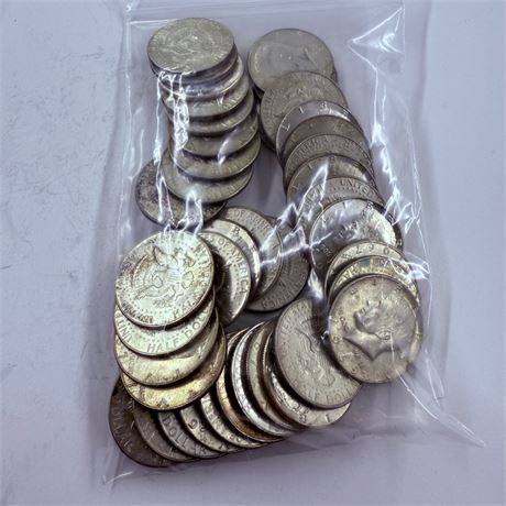 $20 Kennedy 40% Silver Half Dollars