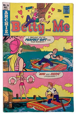 25 cent Archie Betty & Me 1975 Comic Book