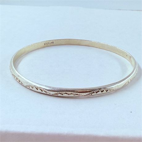 14.2g Navajo Sterling Bracelet