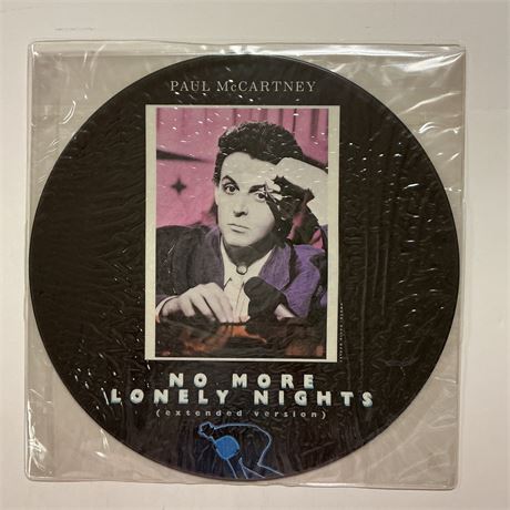 Paul McCartney Picture Disc Vinyl Record