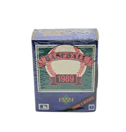 1989 Upper Deck Sealed Box High Number Series 100 cards