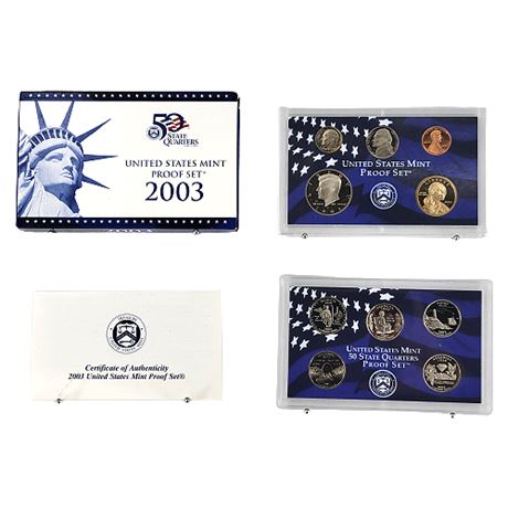 2003 US Mint Proof Set w/ State Quarters Proof Set