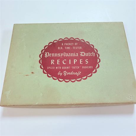 Pennsylvania Dutch Recipe Book