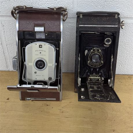 Polaroid & Eastman Kodak Camera