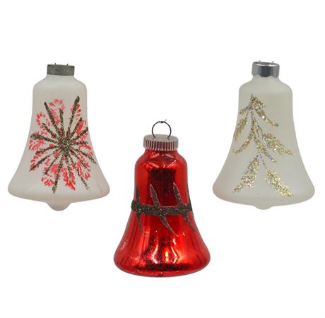 Three VTG Glass Bells