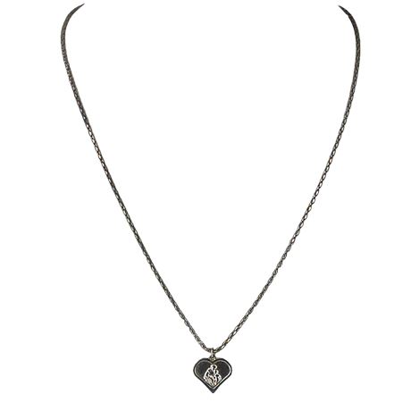 18K Gold Plated Necklace with Madonna Pendant