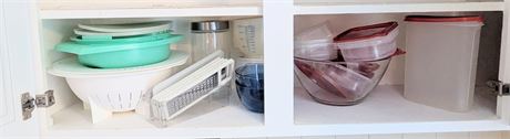 Whole Shelf Kitchen Buyout Tupperware, Storage Containers, and more!