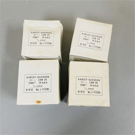 4 NOS Harley Davidson 1200cc Pistons