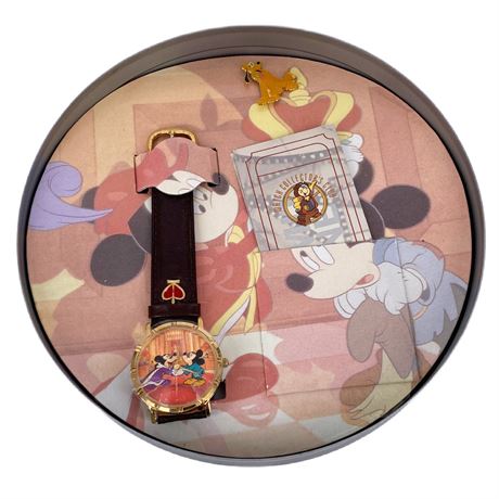 NIB Walt Disney Watch Collectors Club Series III The Prince and The Pauper Watch
