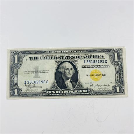 AU/MS 1935A $1 North Africa Emergency Issue Note