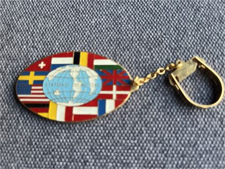 Station of Nations keychain