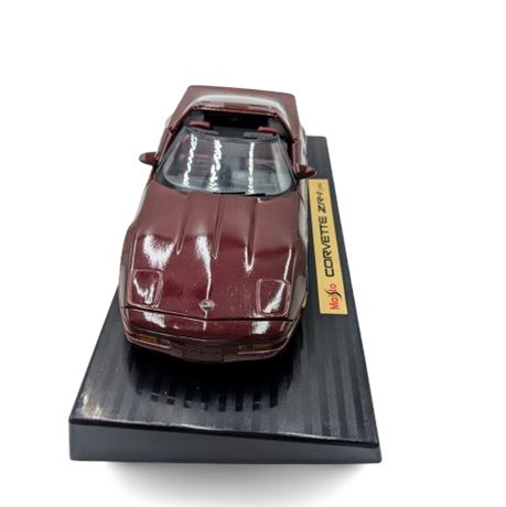 1:18 Maisto Die- Cast 1993 Chevy Corvette ZR-1 Maroon