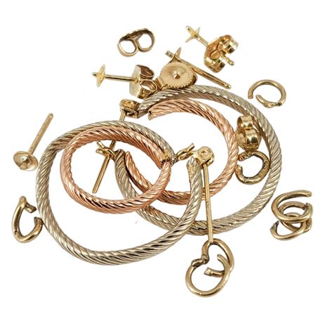 14K Gold Scrap Lot