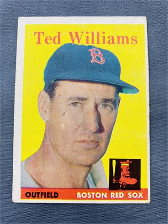 1958 Topps Ted Williams Card