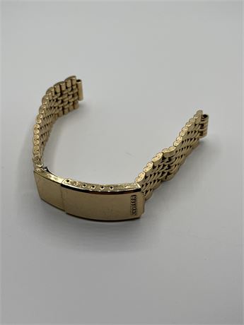 Solid link citizens  gold tone, watchband