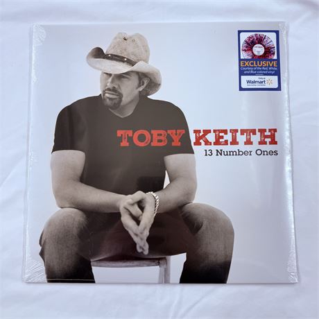 Toby Keith 13 Number Ones Vinyl Record - Factory Sealed