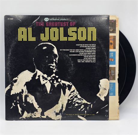 Al Jolson, The Greatest of Al Jolson 1975