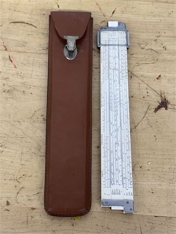 Eugene Dietzgen Co. Slide Rule
