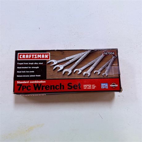 Craftsman Wrench Set