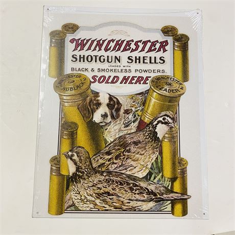 ‘Winchester’ 12.5x16” Retro Metal Sign