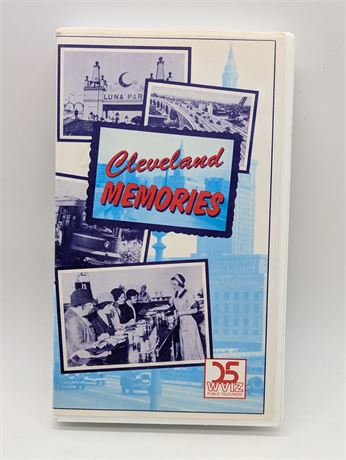 Cleveland Ohio Memories VHS PBS 25 WVIZ Public Television Mr. Jingeling Air Race