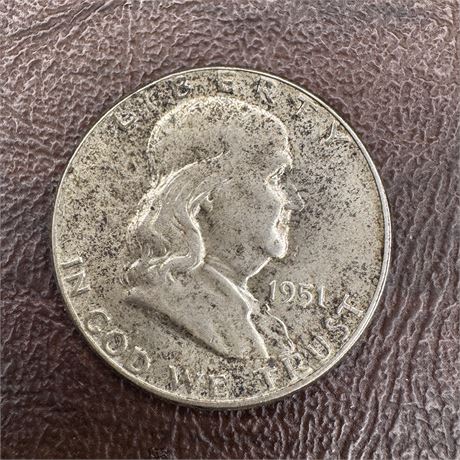 Franklin Half Dollar - 1951 - Lot 2