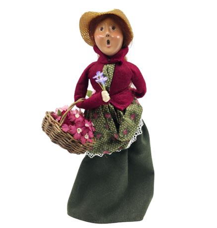 Byers' Signed, 1994, Flower Lady "The Carolers"